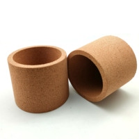 LEECORK Vente en gros de pots de plantes en liège écologiques 100% naturels, cylindriques, personnalisables, grands pots pour plantes d'intérieur
