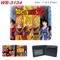 Dompet Kartu Identitas Anime Jepang Keren Motif Naga, Tempat Koin Anti-Hilang, Dompet Kulit PU, Aksesoris Kustom, Grosir Dompet