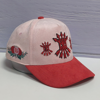 Gorra de Béisbol de Alta Calidad con Bordado 3D de Dos Tonos, Estilo A-Frame de 5 Paneles, Transpirable, Ligera, Deportiva, para Exteriores, con Logotipo Personalizado