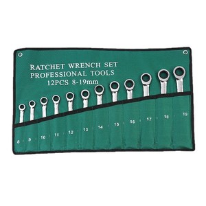 Quick Metric Double-Ended <b>Ratchet</b> Wrench Set Three-Layer Rust-Proof 8-19mm Open-End Wrenches Factory-Direct Wholesale - Product Image 5