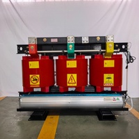 Transformateur de puissance triphasé sec extérieur haute efficacité 2500 KVA à prix d'usine, sûr, anti-incendie et sans pollution