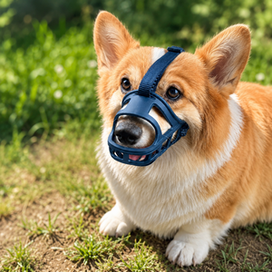 Muselière pour chien en silicone TPR, douce et respirante, en forme de bec de canard, pour l'entraînement et les jeux amusants - Product Image 1