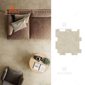 Realgres Heritage Hoteles y diseño interior de inspiración europea Azulejos de porcelana con patrón francés atemporal 600x600mm - Product Image 6