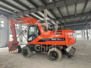 Doosan-Excavadora de orugas hidráulica usada, modelo de 20 toneladas con bomba de motor y caja de cambios, modelo de 20 toneladas, en stock - Product Image 2