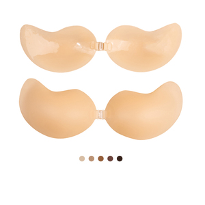 Patchs de poitrine en silicone ultra fins de style tendance, effet push-up, invisibles, fins, pour mariage, cache-tétons réutilisables pour femmes - Product Image 2