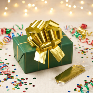 Cinta holográfica ecológica grande, pequeña y mini para decoración <span class=keywords><strong>de</strong></span> embalajes navideños, lazos <span class=keywords><strong>de</strong></span> <span class=keywords><strong>regalo</strong></span>, cestas <span class=keywords><strong>de</strong></span> <span class=keywords><strong>regalo</strong></span> y graduaciones. - Product Image 4