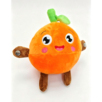Gevulde fruit-inductiebeatpiano Pluche speelgoed Pluche pop Vulling Fruit Ritmegevoelspel Ritmegevoelspeelgoed Muzikaal speelgoed