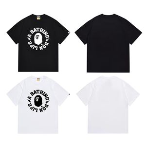 T-shirt da uomo di tendenza con stampa di lettere di alta qualità, modello 2026, di design alla moda, stampa Bapees - Product Image 1