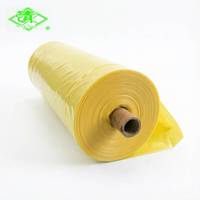 Film plastique pour serre transparent/jaune anti-UV anti-chute, feuille de film plastique pour serre
