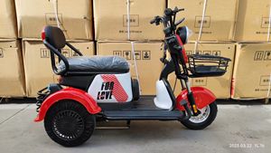 China Cheap Two Seats <b>Adult</b> Three Wheel <b>Electric</b> Tricycle <b>Bike</b> With Motor for Passenger - Product Image 2