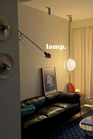 Lampe de sol télescopique sans perçage de style italien, pour salon, décoration intérieure, lampe de sol LED d'ambiance