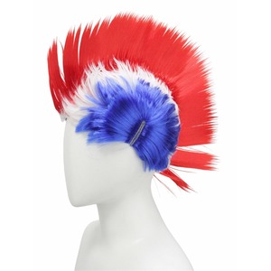 Vente en gros transfrontalière directe usine de perruques de Noël en soie, accessoires de fête amusants de style <span class=keywords><strong>punk</strong></span> pour les fêtes festives, coiffure de coq - Product Image 5