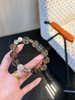 Bracelet en cristal naturel Sinyore Yeyu - Quartz fumé