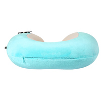 Oreiller de voyage gonflable en PVC compressible ultraléger pour la plage et le camping en plein air