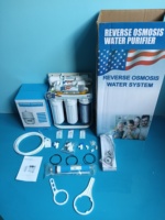 Système de filtration d'eau à 7 étapes 400 GPD PP+UDF+CTO+RO+T33+Minéralisé + Alcalin, pour eau potable directe avec pompe