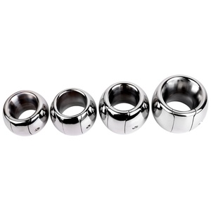 Anillo testicular con peso para bondage escrotal, anillo para pene potente de larga duración, SM, abstención, prevención de eyaculación, juguetes sexuales masculinos al por mayor - Product Image 3