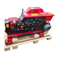 Cisaille automatique électrique haute performance pour barres d'armature et barres rondes en acier avec composant moteur central