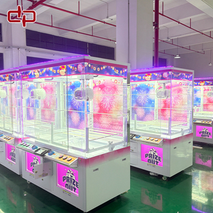 Arcade Luxury <span class=keywords><strong>OFO</strong></span> Machine de pêche à deux griffes avec joysticks multidirectionnels, grue de pêche à 2 crochets, à monnayeur - Product Image 5