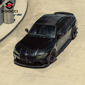 ขอบกันชนหน้าสไตล์ RSC คาร์บอนไฟเบอร์แห้งสำหรับ BMW M3 G80 G81 M4 G82 G83ชิ้นส่วนรถยนต์ใหม่รวมถึงด้านหน้าที่ตักลิปแยกคาง - Product Image 6