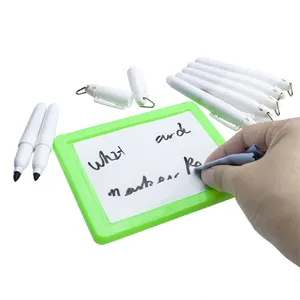 KHY Promosi Obral Besar Tidak Beracun Grosir Mini Dry Erase Whiteboard Sementara Papan Putih Spidol Dapat Dihapus