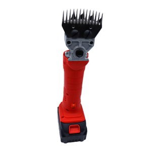 Tondeuse à laine électrique professionnelle à bas <span class=keywords><strong>prix</strong></span>, batterie lithium 21V, lame à 13 dents, outil de toilettage robuste pour le bétail - Product Image 1