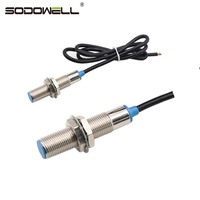 Sonde de proximité SODOWELL à vente directe usine, interrupteur de proximité, distance de détection 2-4mm, laiton nickelé + ABS
