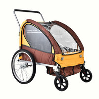 Remorque vélo pour enfants, accessoire cyclable, Baby Stroller, poussette à Suspension, jogging, bto005, nouvelle collection