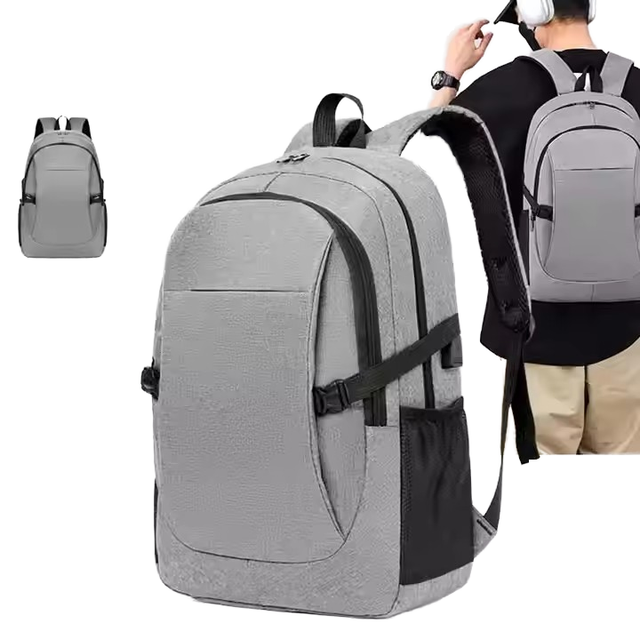 Cheap Smart Anti-Theft Oxford Laptop Backpack High Quality Large Travel Business College Notebook Cute Stylish USB Polyester