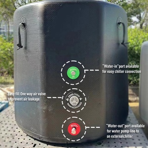 Portable Inflatable <strong>Ice</strong> Bath Tub with Cover Adults' Recovery &amp; Cold Water Therapy <strong>Ice</strong> <strong>Bucket</strong> - Product Image 4