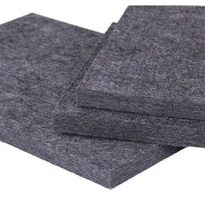 3mm 4mm 100% Polyester Wool Textile Felt Fabric Recycled Felt For Sprung Mattress Filling Textile And Floor Coverings