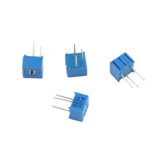 3362P Potentiometer Trimmer Variabele Resitor100 <span class=keywords><strong>Ohm</strong></span> 500 <span class=keywords><strong>Ohm</strong></span> 1K 2K 5K 10K 20K 50K 100K 500K <span class=keywords><strong>Ohm</strong></span> Multiturn Variabele Weerstand - Product Image 1