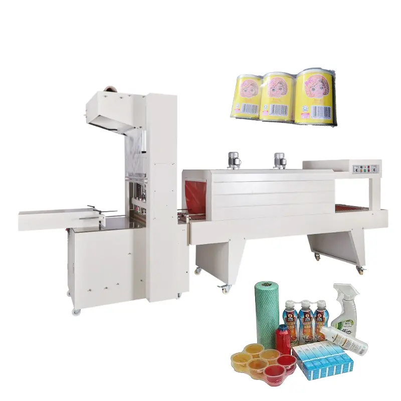Máquina de selagem e corte de ovos, máquina de embalagem, suco, papel, manga para garrafa de pizza, máquina de selagem retrátil, preço