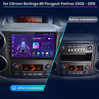 Junsun V1 Stock UE CarPlay pour Citroën Berlingo Android Auto Autoradio Navigation pour Citroën Berlingo B9 2008-2019 Multimédia