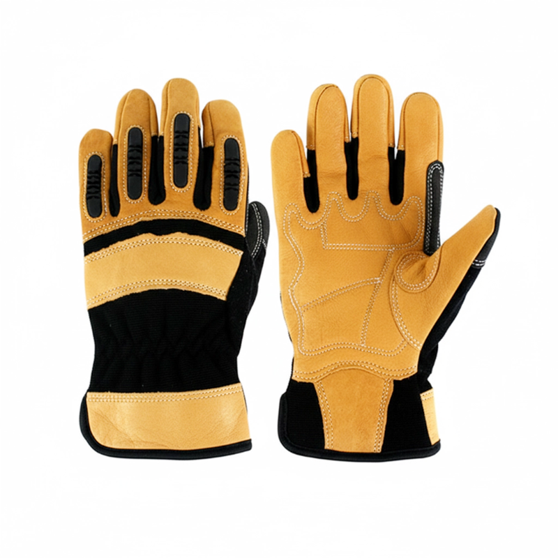 Premium Plam Thicken Cowhide Extended Cuff