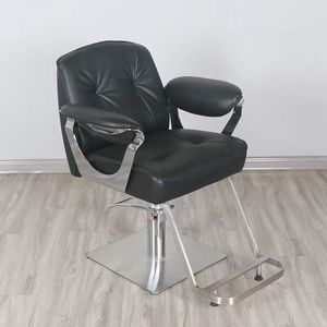 เก้าอี้ตัดผมระดับไฮเอนด์ใหม่สำหรับร้านทำผม เก้าอี้ปรับระดับได้ทันสมัยที่สามารถพับเก็บได้ - Product Image 2