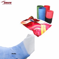 Bandage en polymère de fibre de verre imperméable, plâtre orthopédique confortable pour usage quotidien pendant la récupération des fractures