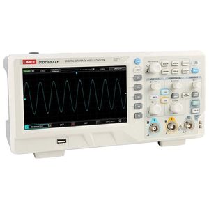 Osciloscopio Digital UNI-T UTD2102CEX+ de 100MHz, 200 MHz, USB, 2 Canales, Frecuencia de Muestreo de 1GS/s - Product Image 1