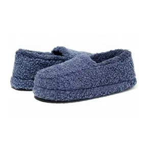 OEM Full Customized Simple Style Ladies Memory Foam Faux Fur Slipper Knitted Fleece Super Soft Indoor Home Womenslippers