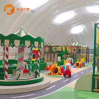 Structure gonflable Membrane gonflable pour parc d'attractions Dôme gonflable dôme d'air