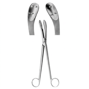 NABSONS MED Pince de Boer, instrument chirurgical pour la chirurgie générale, certifiée CE Classe II, manuelle, en acier inoxydable, garantie 1 an - Product Image 1