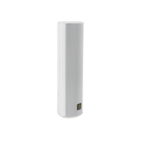 Altavoz de Columna para Exteriores de Aluminio con Clasificación IP66, con Conector de Alimentación y Soporte, para Sistemas de PA Comerciales