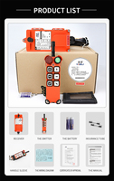 Promotion : Télécommande radio pour grue de levage, contrôleur industriel sans fil, interrupteurs de commande pour grue de levage