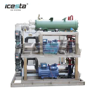 Icesta 1t 2t 5t 10t 15t 20 Tonnen Salzwasser-Slurry-Eismaschine pro Tag zum Angeln