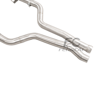Tuyau d'échappement isolé SS304 pour Mercedes-Benz AMG W218 CLS63 5.5L M157 2013-2017, tuyaux d'échappement haute performance pour améliorer la puissance