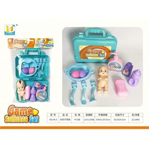 Beruhigendes Koffers pielset Baby Bad Küchen spielzeug Kinder Pädagogisches Plastik Kinder geschenk 991299