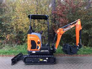 Excavadora original DX17Z Excavadora hidráulica sobre orugas en buenas condiciones - Product Image 5