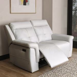 Fauteuil de barbier en cuir multifonctionnel de luxe, ensemble de canapés, fauteuil de massage inclinable électrique, design moderne pour salon, cadre en métal - Product Image 6