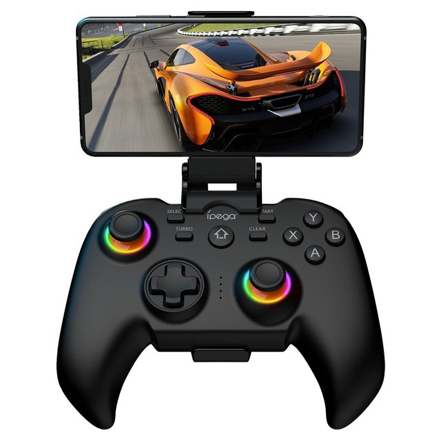 PG-9115 Wireless BT Joystick Game Controller with Touch Buttons for /PC/iOS/Android-Game Player