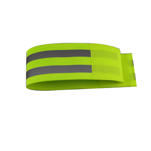 Tùy chỉnh khả năng hiển thị cao Micro lăng trụ phản quang đàn hồi Polyester armband PVC lăng trụ Dải an toàn mục cho cảnh báo - Product Image 3