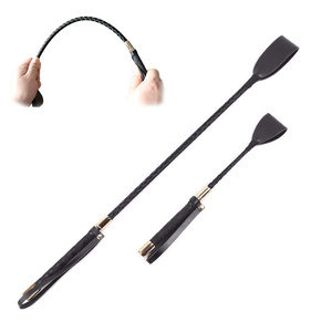 Vente en gros de fouet d'équitation de qualité supérieure à double claquement avec poignée en gel antidérapante <span class=keywords><strong>pour</strong></span> les sports équestres - Product Image 1